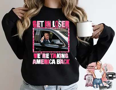 Get In Loser Black