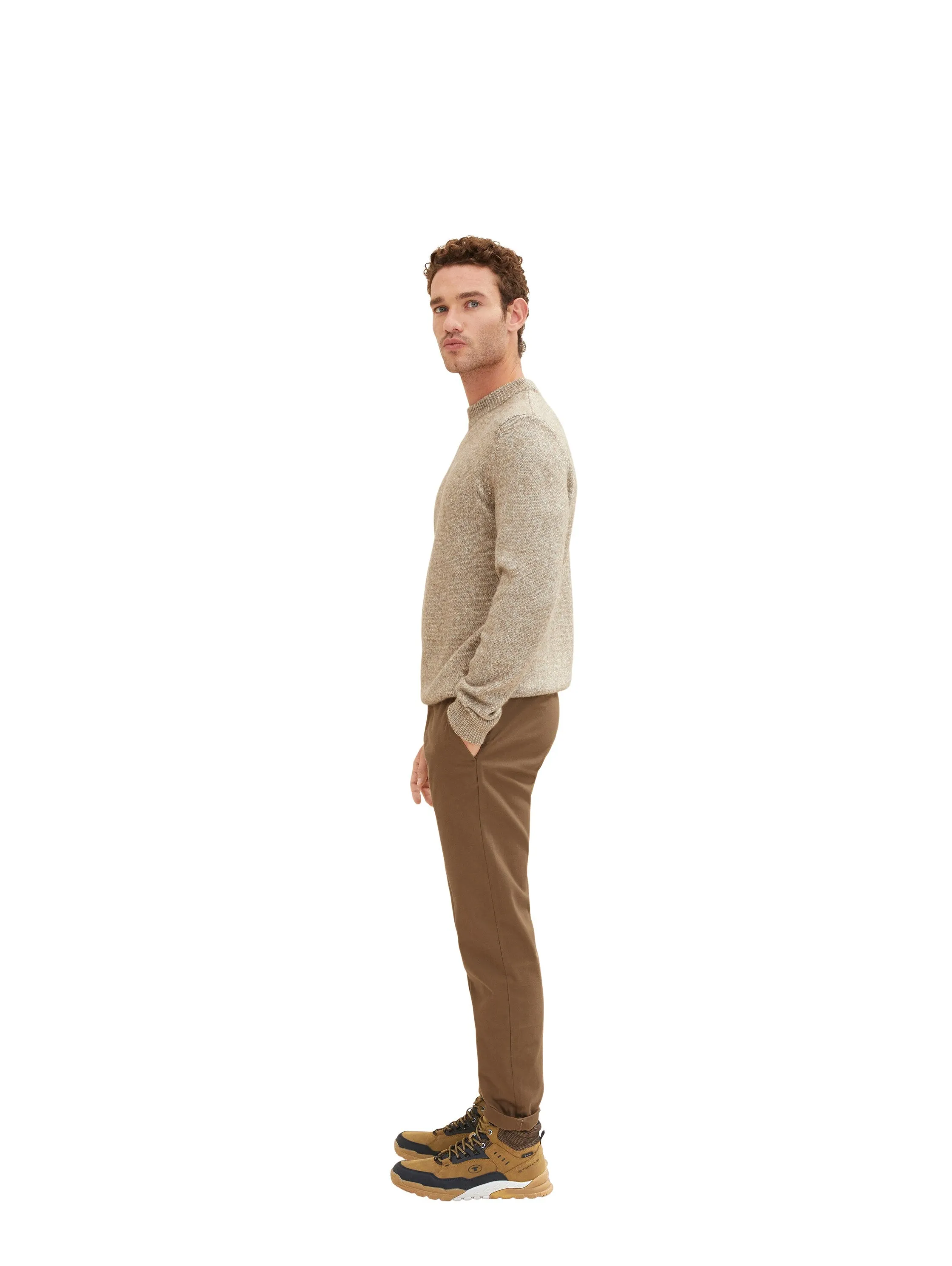 structured tapered pants